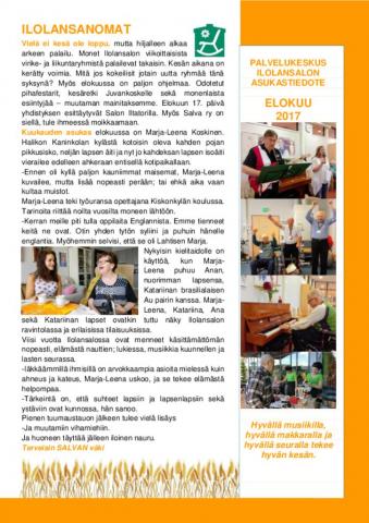 Ilolansanomat 8 2017