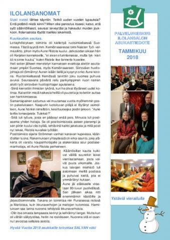 Ilolansanomat 1 2018