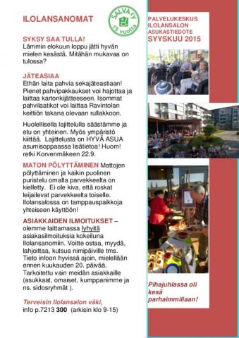 Ilolansanomat 9 2015